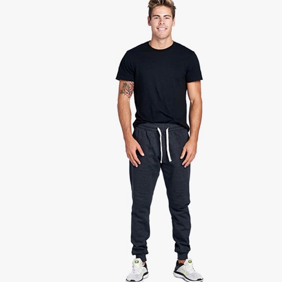 PROGO USA Casual Jogger Pants Fleece Sz Small Maried Elastic Waist New with Tag - Picture 6 of 7